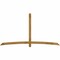 Ekena Millwork Bellingham Rough Sawn Timber Gable Bracket, Western Red Cedar, 108"W x 58"H x 4"D x 4"F, 13/12 Pitch GBW108X58X0404BEL00RWR - alternate 1